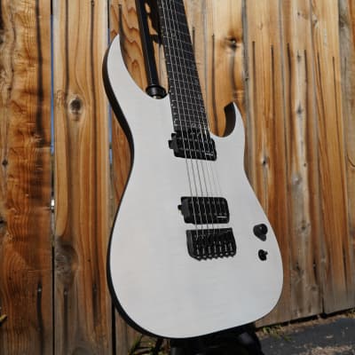 Schecter DIAMOND SERIES KM-7 MK-III Legacy  - Transparent White Satin 7-String Electric Guitar (2023) image 6