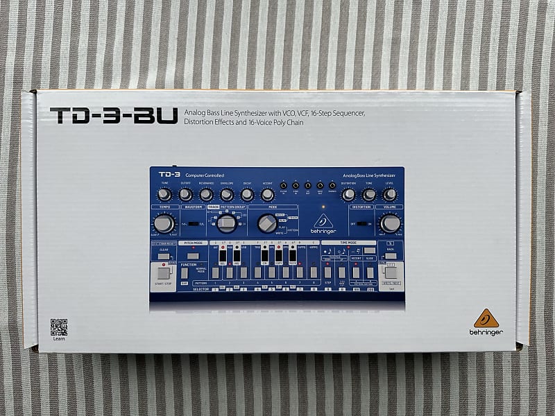 NOS Behringer TD-3 Analog Bass Line Synthesizer, new in SEALED BOX image 1
