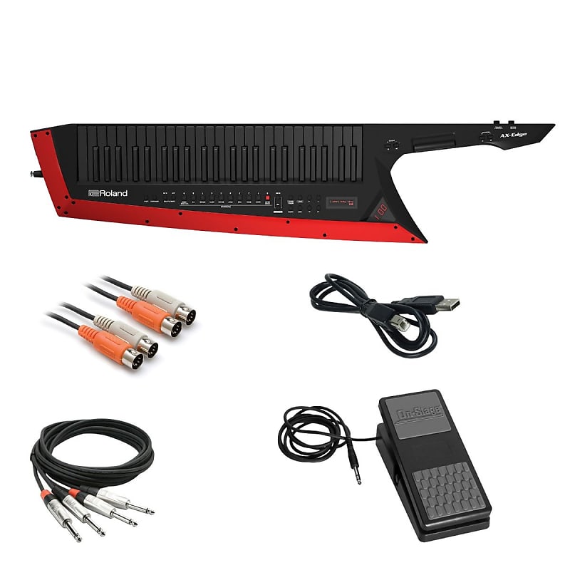 Roland AX-Edge Keytar - Black Cable Kit image 1