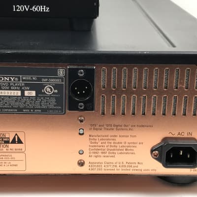 Sony DVP-S9000ES SACD/DVD Player w/ ModWright Modification image 14
