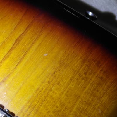 1997 Fender Squier Pro Tone ProTone Stratocaster Fender 3 Tone Sunburst All Original With Gig Bag! image 10