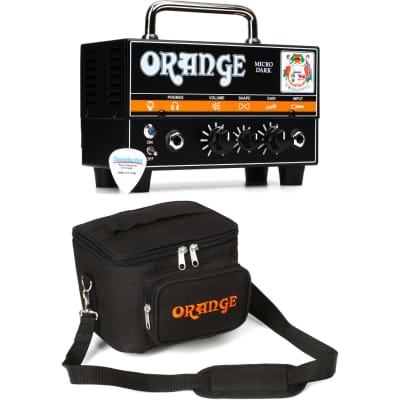 Orange Micro Dark 20-Watt Hybrid Guitar Amp Head | Reverb