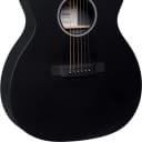 Martin OMC-X1E X Series Acoustic-Electric Guitar, Black w/ Gig Bag
