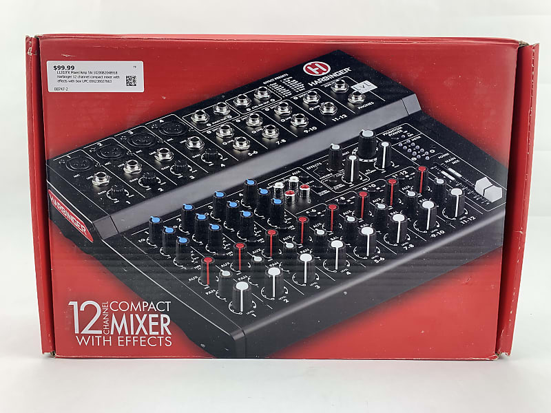 Harbinger LvL Series Mid 2000 Black Reverb