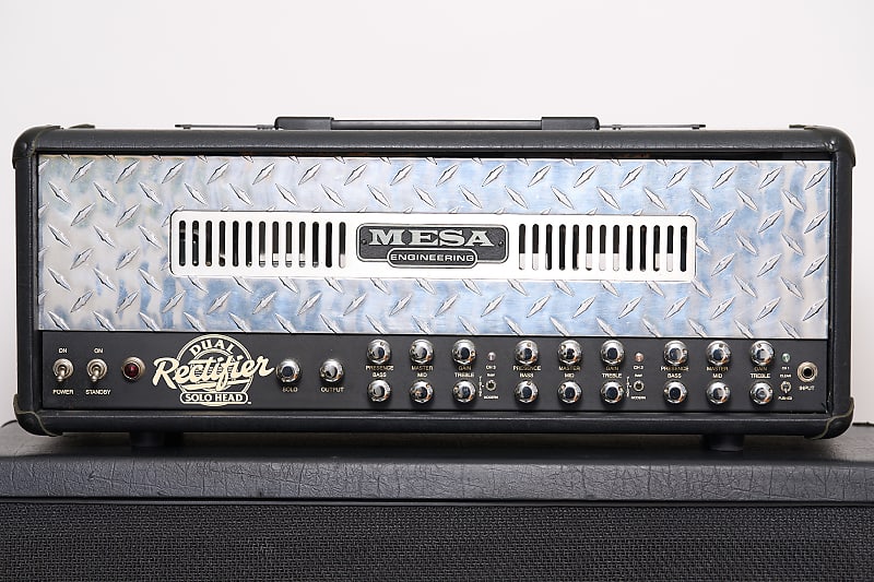 Mesa Boogie Dual Rectifier Solo Head 3-Channel 100-Watt Guitar Amp Head  2000 - 2009 | Reverb