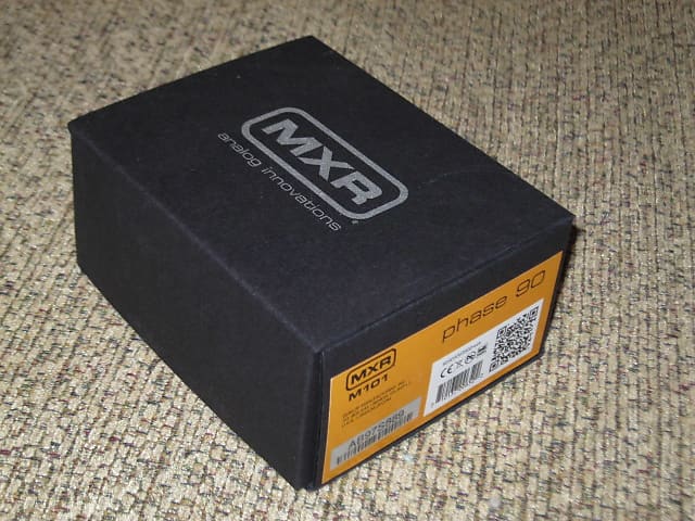 MXR phase 90 MX-101 80's 箱、ハガキ、ゴムシート付き new in box A+ (old stock from late 2010's) MXR Phase 90 M