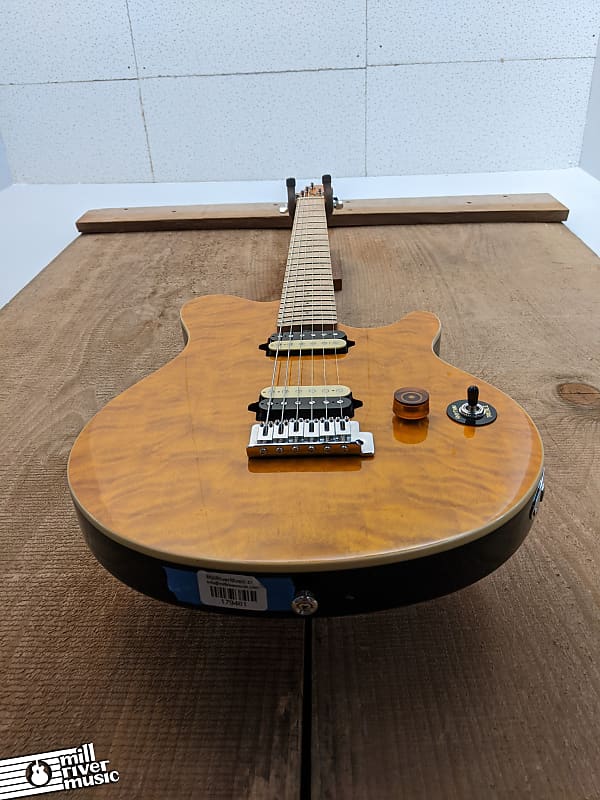 ギター Olp MM1 Axis by Musicman Ernie Ball OLP MM1 Axis Style Electric Guitar honey finish used | Mass