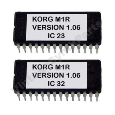 Korg M1R OS Final OS Firmware revision v1.06 Eprom M1R Rom