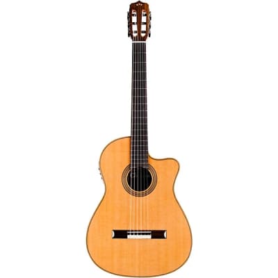 Cordoba Fusion Orchestra CE Crossover Classical Acoustic-Electric Guitar Natural image 23