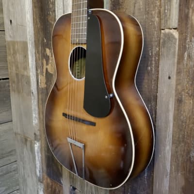 Kay DeLuxe Archtop Acoustic Mid-1930's - Vintage Sunburst Restored by LaFrance Luthiers & KHG w/Gig Bag image 4