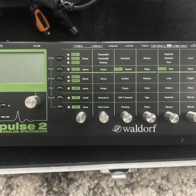 Waldorf Pulse 2 Analog Synthesizer Module 2013 - Present - Black