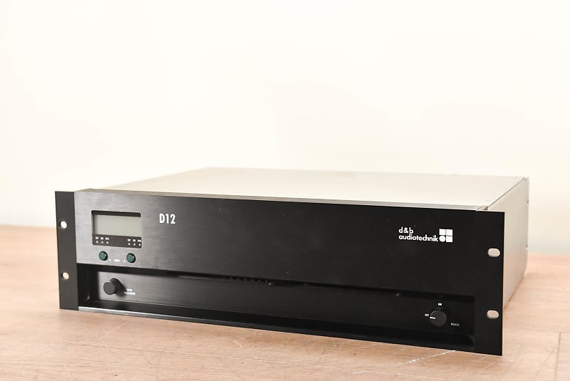 D&b Audiotechnik D12 Dual-Channel Power Amplifier (church | Reverb UK