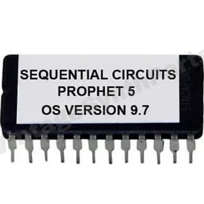 SCI Sequential Circuits Prophet-5 P5 V Firmware Version 9.7 for Rev 3.2 Rom Eprom