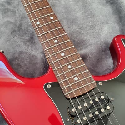 2003 Squier Standard Double Fat Strat Stratocaster Electric Guitar - Candy Apple Red Finish image 12