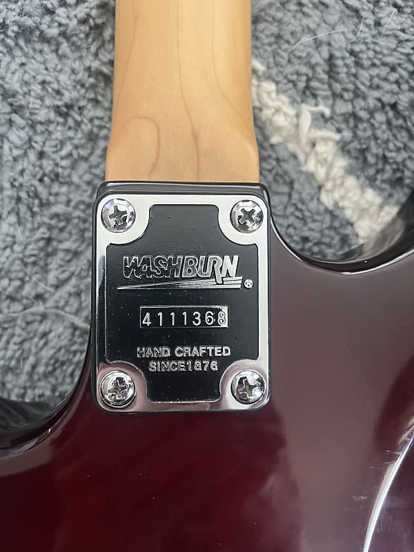Washburn Mercury MG-701 1990s - Stripe sunburst | Reverb