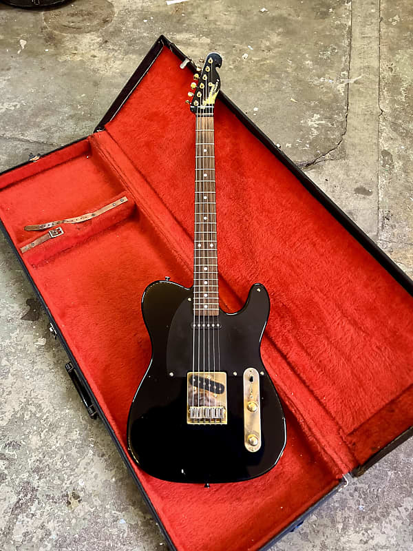 Bill Lawrence Trigger II Tele c 1980 - Black beauty original Bill Lawrence Trigger II Tele c 1980 - Black beauty original