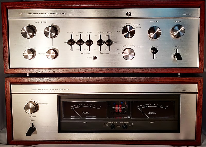 LUXMAN CL350 プリアンプ＋M150 パワーアンプ Luxman CL350 Stereo Preamp | Japan | 15104141