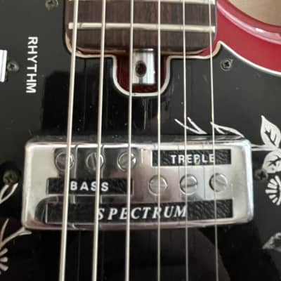 Near mint Teisco ET-220 1960‘s - Candy Apple Red image 15