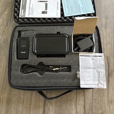 Shure PGXD24/SM58 Wireless Microphone System with SM58 (Band X8: 902 - 928 MHz) 2022 - Present - Black