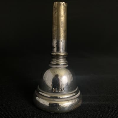 York Small Shank 10MS Trombone Mouthpiece (Inventory #172) image 1