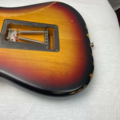 ESP LTD ST-203 Relic'd S-style Guitar 2015 - Sunburst image 19