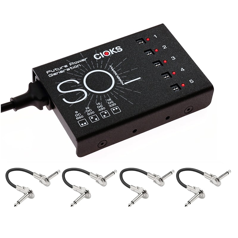 New CIOKS SOL 5 Isolated Outlets Guitar Pedal Power Supply image 1