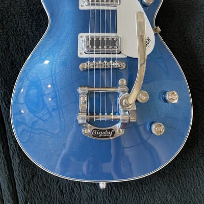 Gretsch G5230T Electromatic Jet FT with Bigsby Aleutian Blue #CYG21044391 (8lbs, 1.2oz) image 2