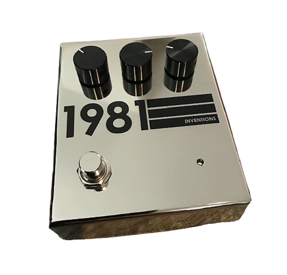 1981 Inventions DRV Overdrive Nickel Plated Edition | Reverb