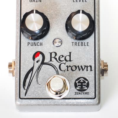 Red Crown vintage overdrive & hi-energy distortion by ZenZero Electronics. Designed w/Scotty Smith image 2