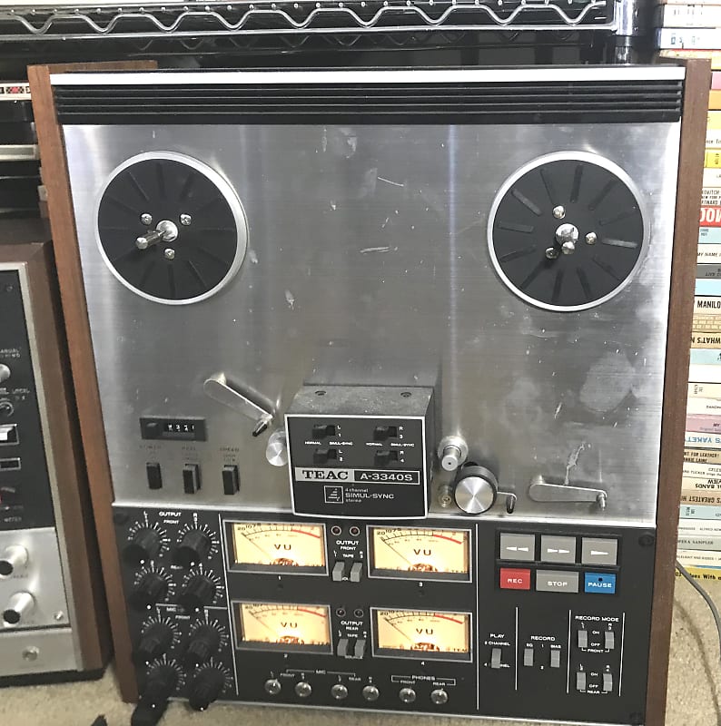 TEAC 3340 Quaraphonic Reel To Reel Tape Deck 1975