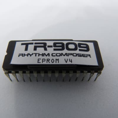 Roland TR-909 MITSUBISHI EPROM V4.0 latest firmware upgrade