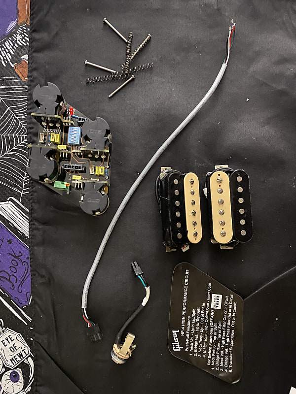 Gibson Tradbucker set with hp wiring