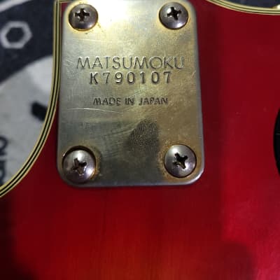 Bradley Singlecut LP Style Guitar 70's Sunburst - MIJ Made in Japan image 9