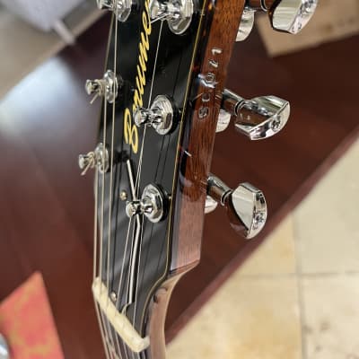 Berumen Redwood German Carve boutique guitar  2017 image 13