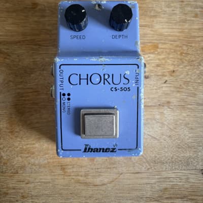 1980's Maxon CS-505 Insta-Chorus Vintage MIJ Japan Effects Pedal w