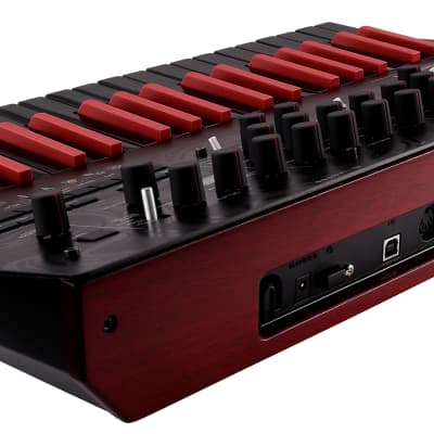 Korg Minilogue Bass 37-Key 4-Voice Polyphonic Synthesizer 2022 - Present - Black image 2