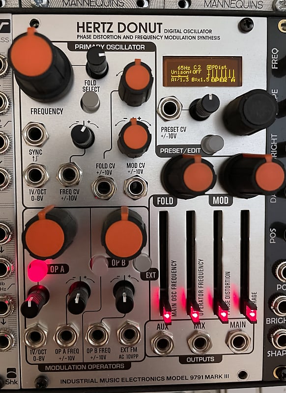 Industrial Music Electronics Hertz Donut MKIII | Reverb