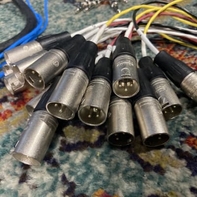 Livewire Advantage 16x4 Snake with XLR/TRS inputs and TRS Returns 50 ft. - Black image 8