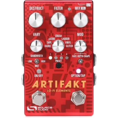 Source Audio Artifakt Lo-fi Elements Multi-effects Pedal image 1