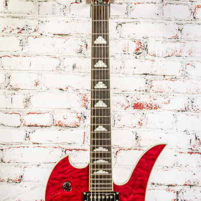BC Rich - Mockingbird Special X - Solid Body HH Electric Guitar, Red - w/Bag - x9888 - USED image 4