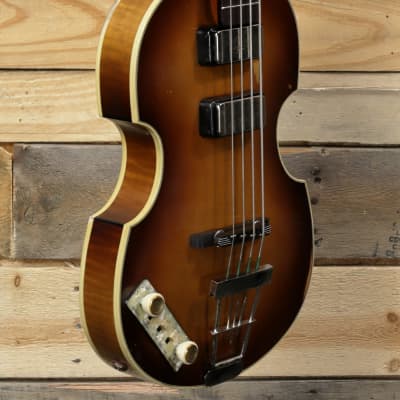 Hofner Left-Handed 500/1 Vintage Violin Bass w/ Case for sale