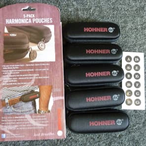 Hohner HPN5 Harmonica Pouch (5-Pack)