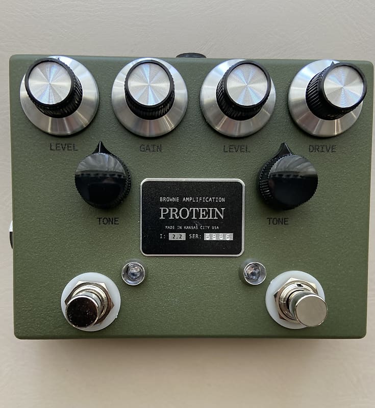 Browne Amplification Protein Dual Overdrive | Reverb Canada