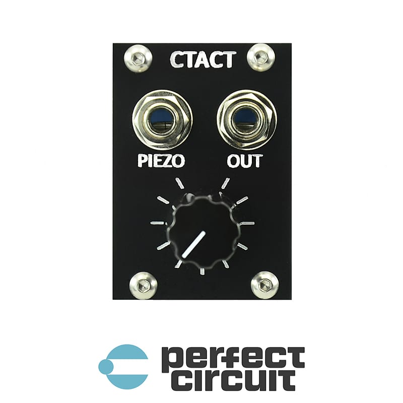 Pulp Logic CTACT Contact Mic Piezo Preamp Tile Reverb