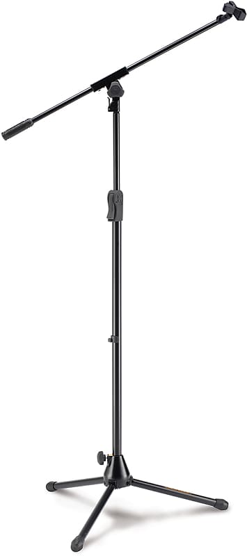 Hercules EZ Clutch Tripod Microphone Stand W/Boom & EZ Mic Clip image 1