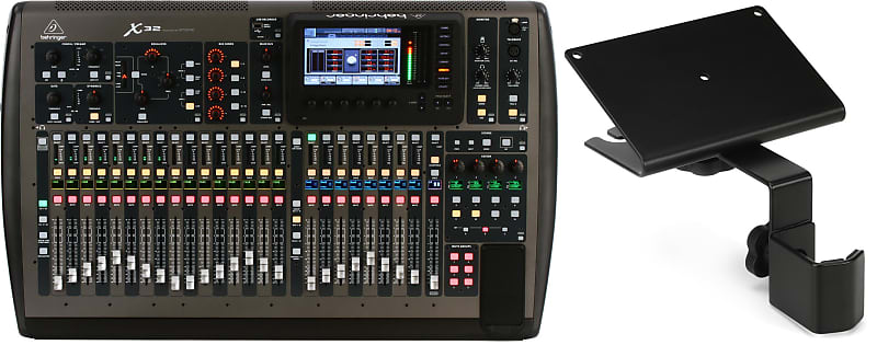 Behringer X32 40-channel Digital Mixer  Bundle with Behringer P16-MB Mounting Bracket for PowerPlay P16-M image 1