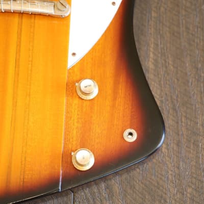 Unplayed! Gibson Custom Eric Clapton 1964 Firebird I Reverse Headstock Vintage Sunburst + COA OHSC image 9