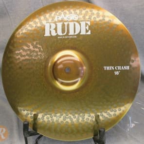 Paiste 18" RUDE Thin Crash Cymbal