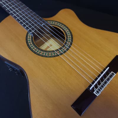 Alhambra 3C CW E1 Cutaway Acoustic Electric Classical Nylon String Guitar/Gig Bag image 10