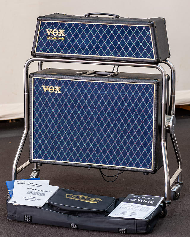 Vox Valvetronix AD120VTH Head, AD212 Cabinet, VC12 Floor | Reverb